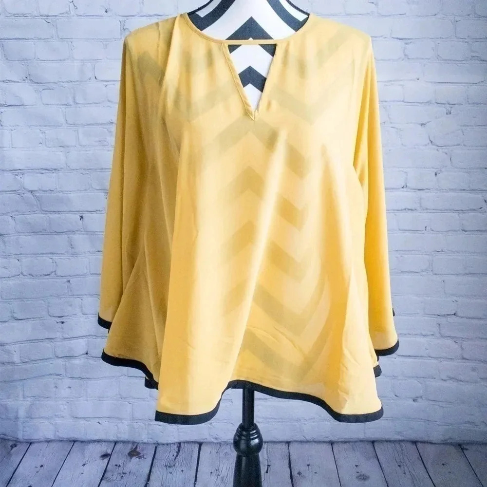 Yellow‎ Blouse